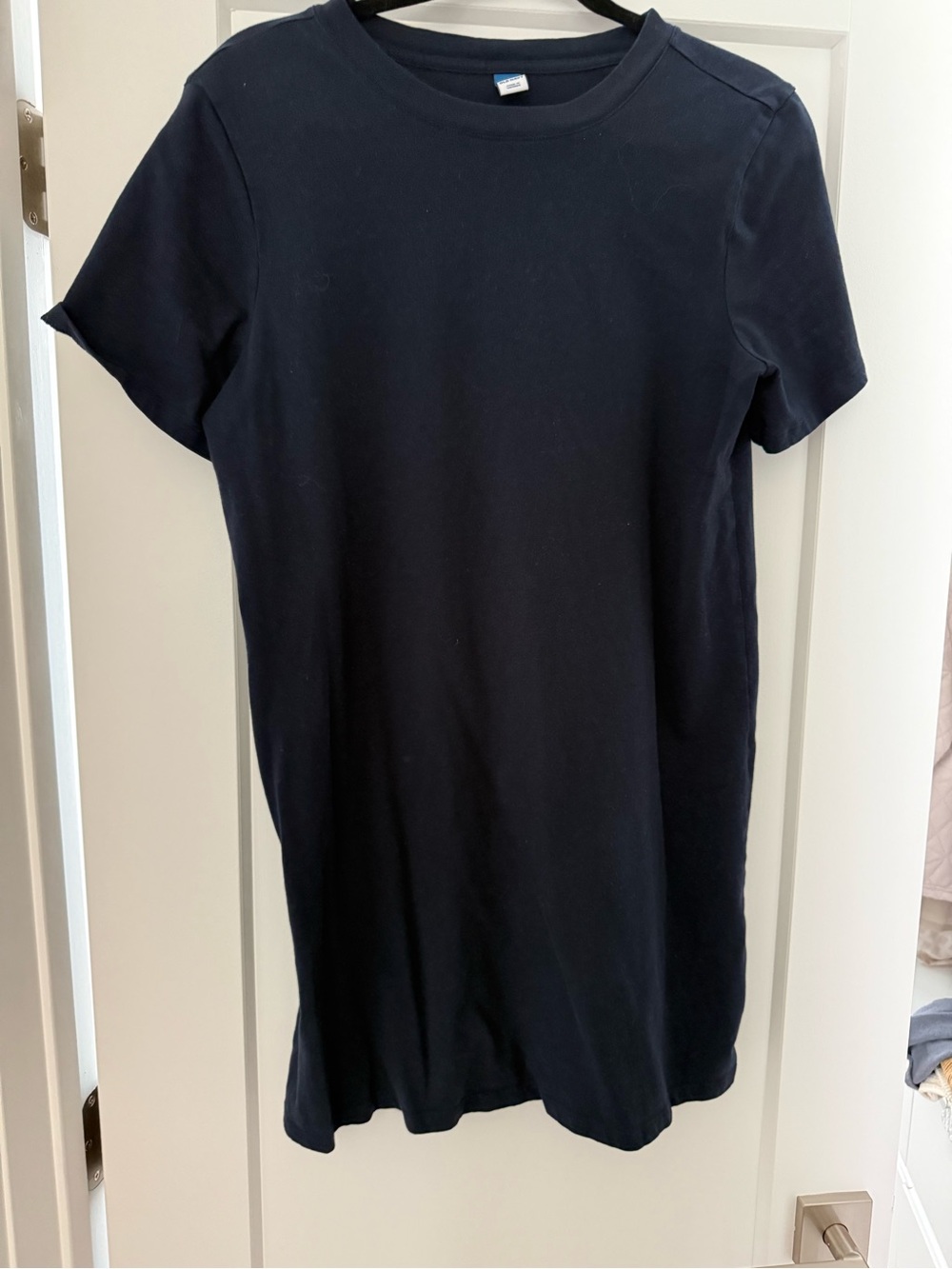 Classic Navy Women’s Crewneck Tee Dress - Picture 1 of 3